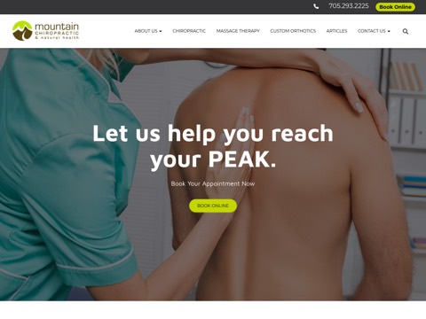 Screenshot of the Aaron Kaus RMT website
