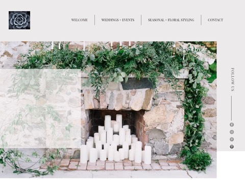 Screenshot of the Art In Bloem website