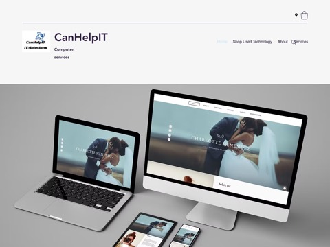 Screenshot of the CanHelpIT website
