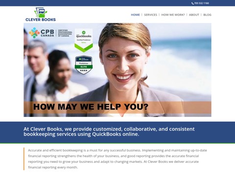 Screenshot of the Clever Books homepage, cleverbooks.ca, captured 2026-08-19, shown as the evidence for this review