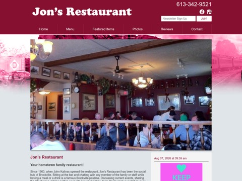 Screenshot of the DM CONSTRUCTION website