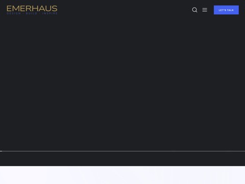 Screenshot of the Emerhaus homepage, emerhaus.ca, captured 2026-08-19, shown as the evidence for this review