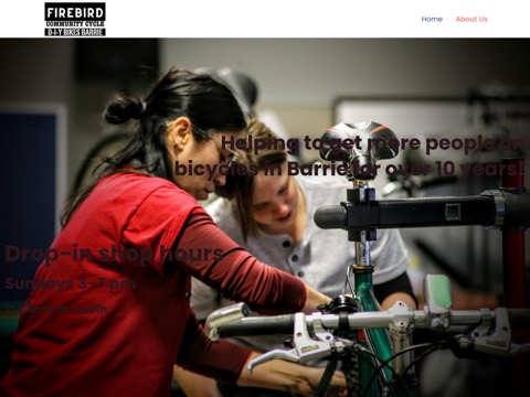 Screenshot of the Firebird Community Cycle website