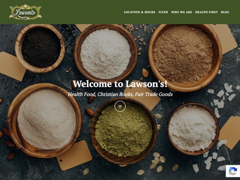 Screenshot of the Lawson's homepage at lawsons.ca, captured 2026-08-19, shown as the evidence for the review on this page