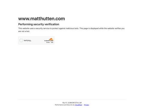 Screenshot of the Matt Hutten Real Estate Broker website