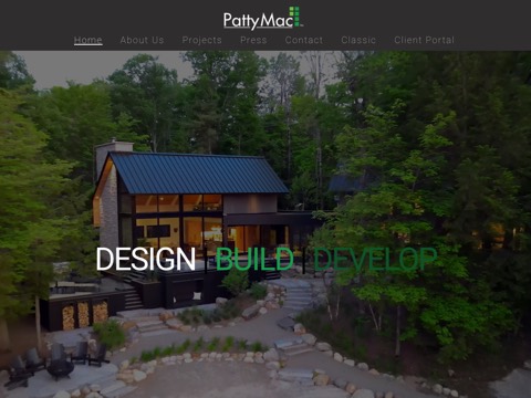 Screenshot of the PattyMac Services Inc. homepage, www.pattymac.ca, captured 2026-08-19, shown as the evidence for this review