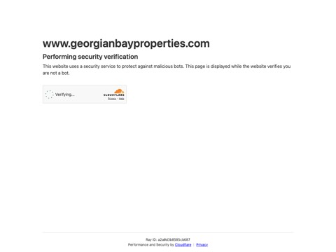 Screenshot of the . website