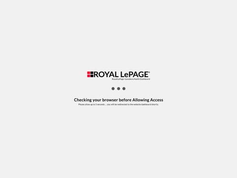 Screenshot of the Royal LePage Locations North, Creemore Real Estate Brokerage website