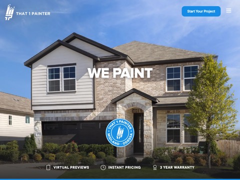 Screenshot of the That 1 Painter Midland - Odessa website