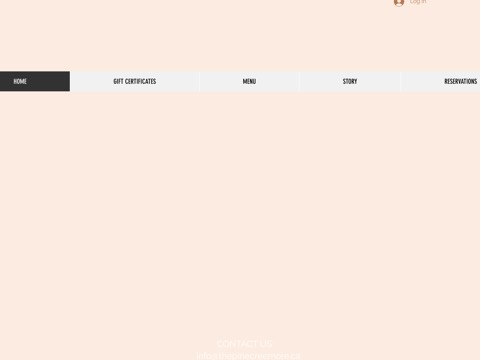 Screenshot of the The Pine website